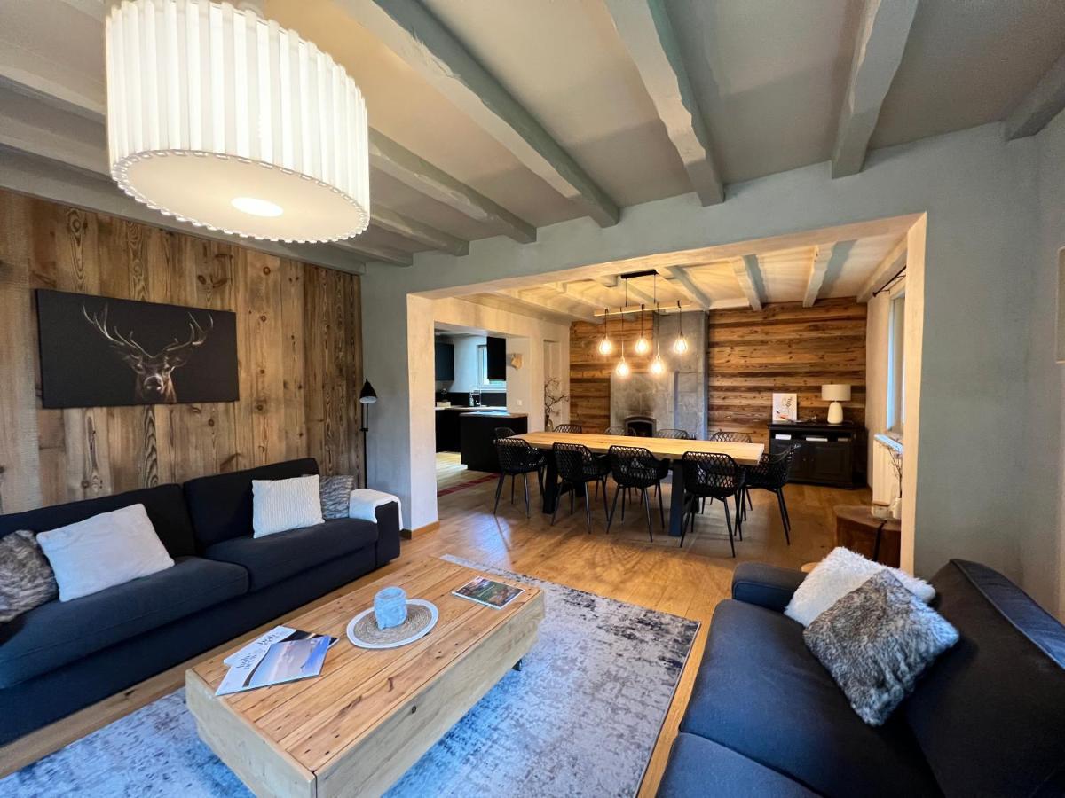 Les Cimes Blanches Cledicihome Chalet 10 Pers Spa & Grand Terrain 4 Minutes Des Pistes لابْريسْ المظهر الخارجي الصورة
