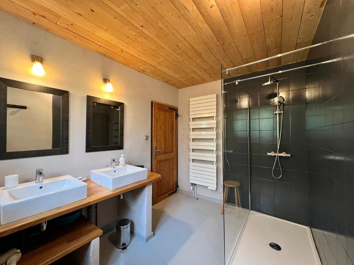 Les Cimes Blanches Cledicihome Chalet 10 Pers Spa & Grand Terrain 4 Minutes Des Pistes لابْريسْ المظهر الخارجي الصورة